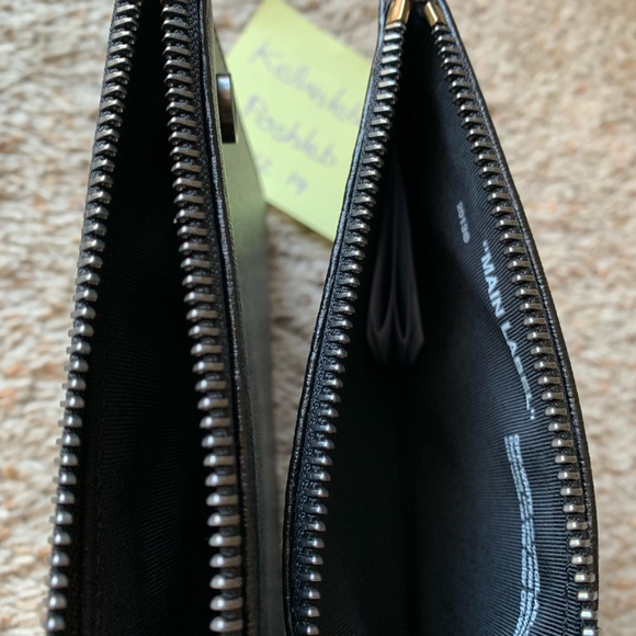 SOLD✖️OFF-WHITE Black Diag Double Pouch NWT - Picture 6 of 7